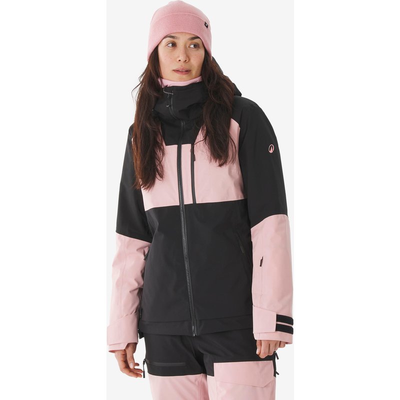 Skijacke Snowboardjacke Damen wasserdicht - 500 Allmountain rosa