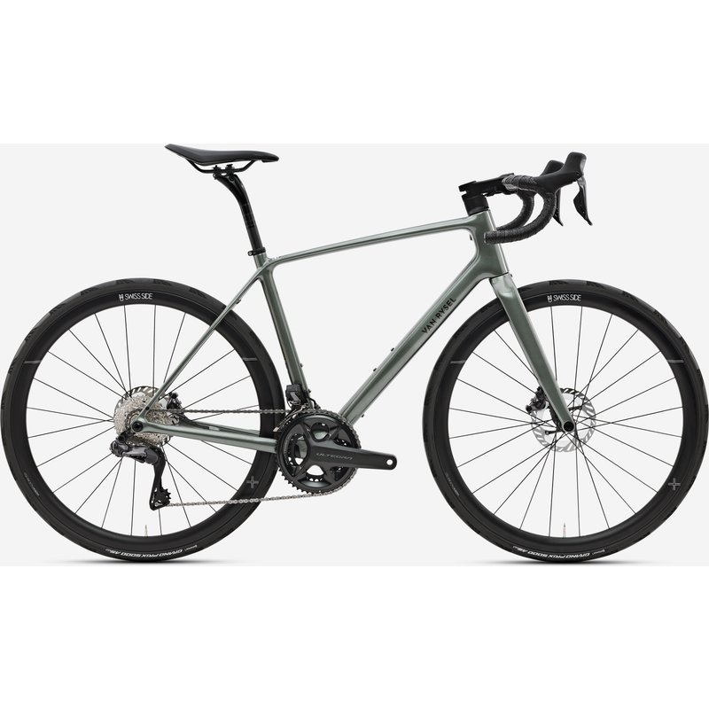 Endurance Rennrad EDR CF Ultra Shimano Ultegra Di2 2x12 grün/khaki
