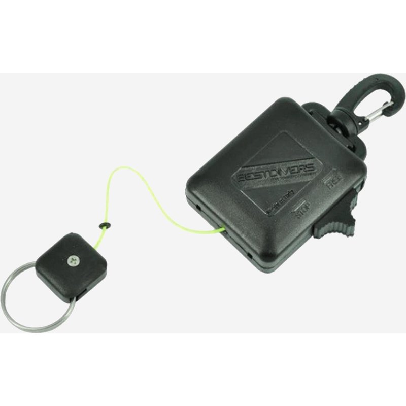 Retractor für Tauchen mit Dyneema Seil 90 cm und Arretierknopf