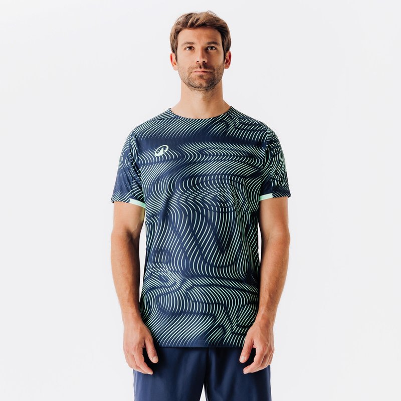 Damen/Herren Fußball Trikot - Club Wavy marineblau/grün
