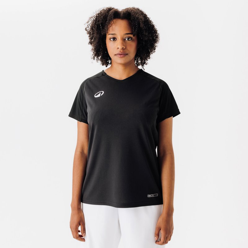 Damen/Herren Fußball Trikot kurzarm - Viralto Club schwarz