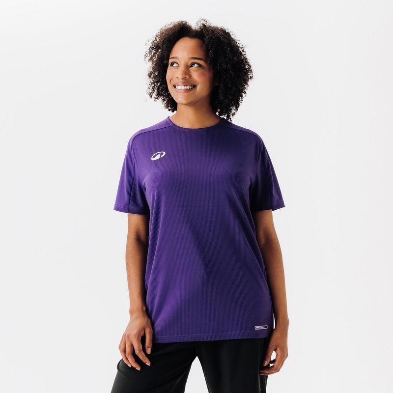 Damen/Herren Fußball Trikot kurzarm - Viralto Club violett