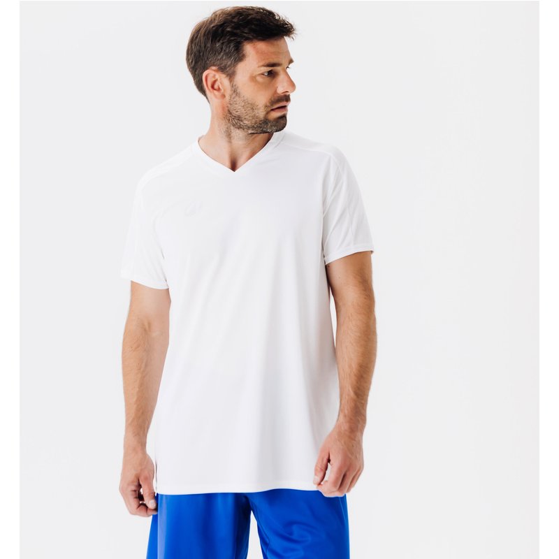 Damen/Herren Fußball Trikot - Essential Club weiß