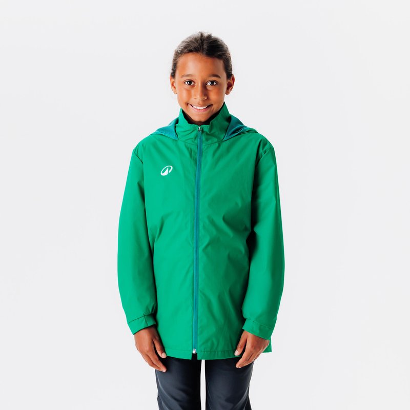 Kinder Fußball Regenjacke - Viralto Club grün