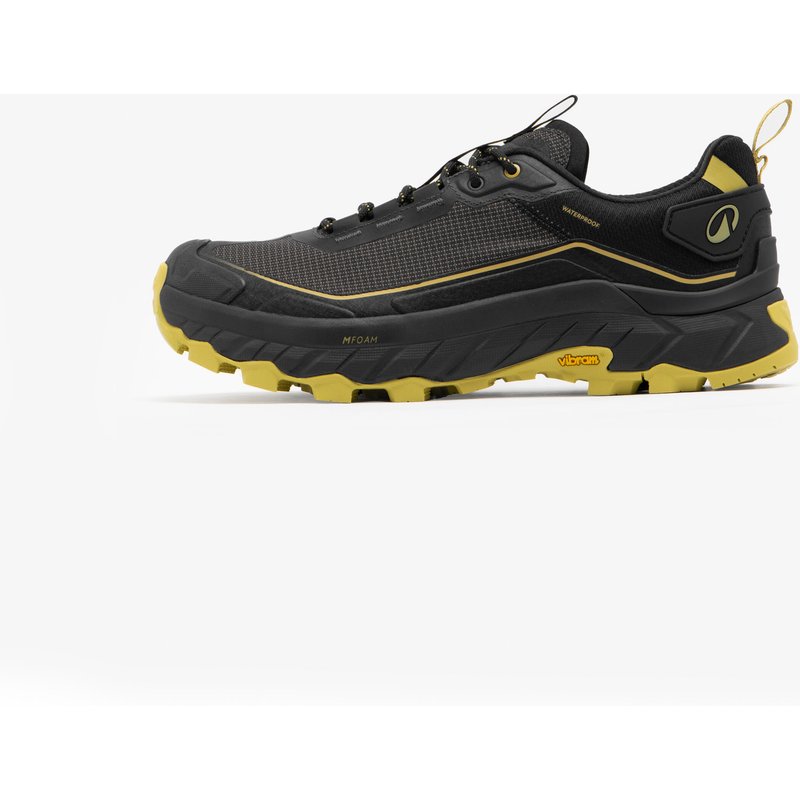 Wanderschuhe Herren niedrig wasserdicht - MH900 schwarz