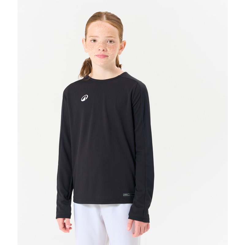 Kinder Fußball Trikot langarm - VIRALTO Club schwarz