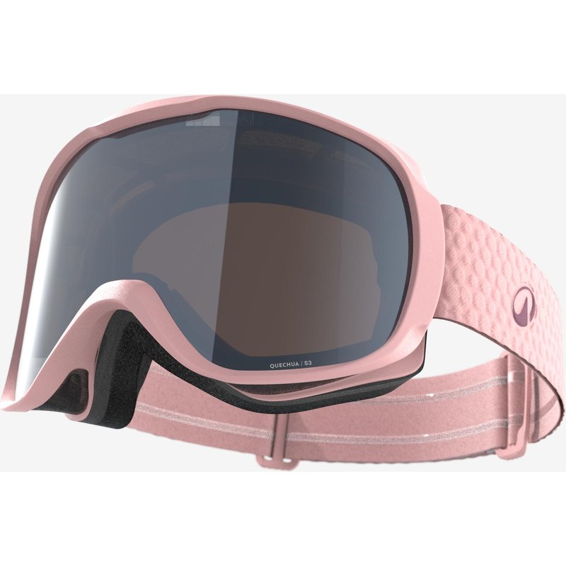 Skibrille Snowboardbrille Schönwetter Erwachsene/Kinder - G500 S3 rosa