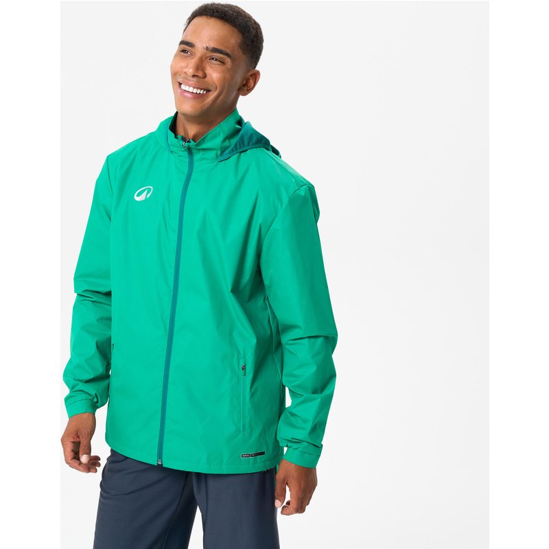 Damen/Herren Fußball Regenjacke - Viralto Club grün