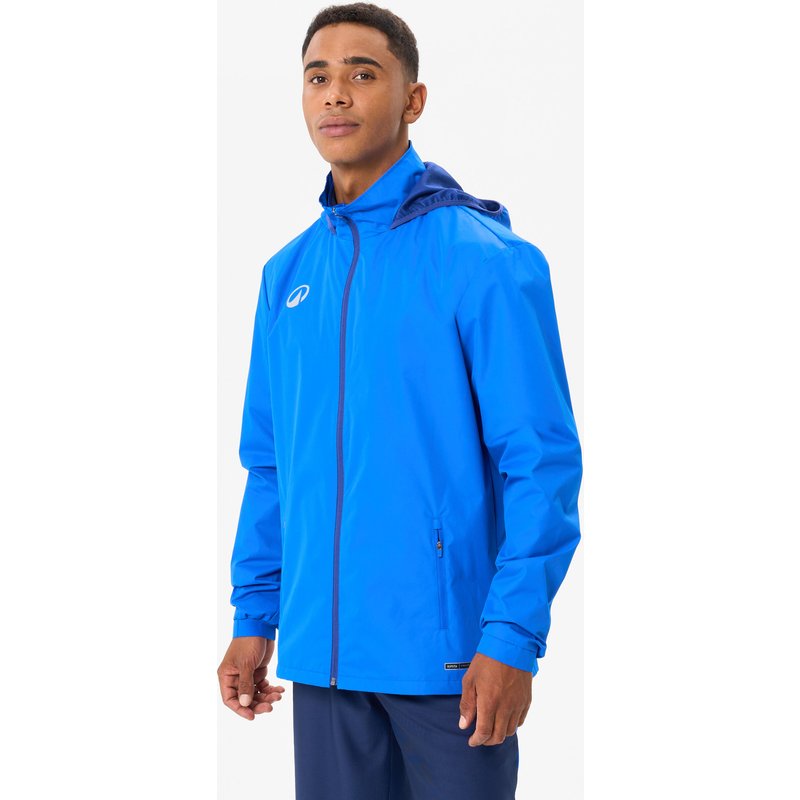 Damen/Herren Fußball Regenjacke - Viralto Club blau