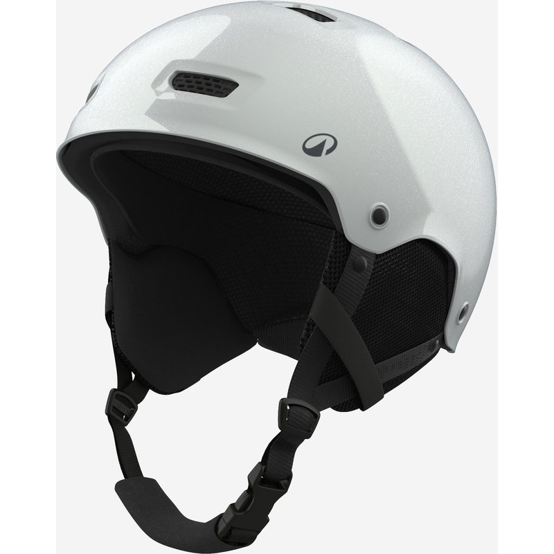 Skihelm Snowboardhelm Erwachsene/Kinder - H-FS300 silber Glitzer