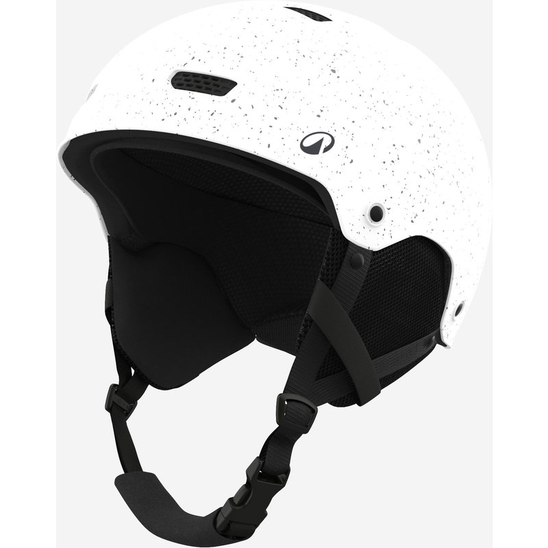 Skihelm Snowboardhelm Erwachsene/Kinder - H-FS 300 weiss gesprenkelt