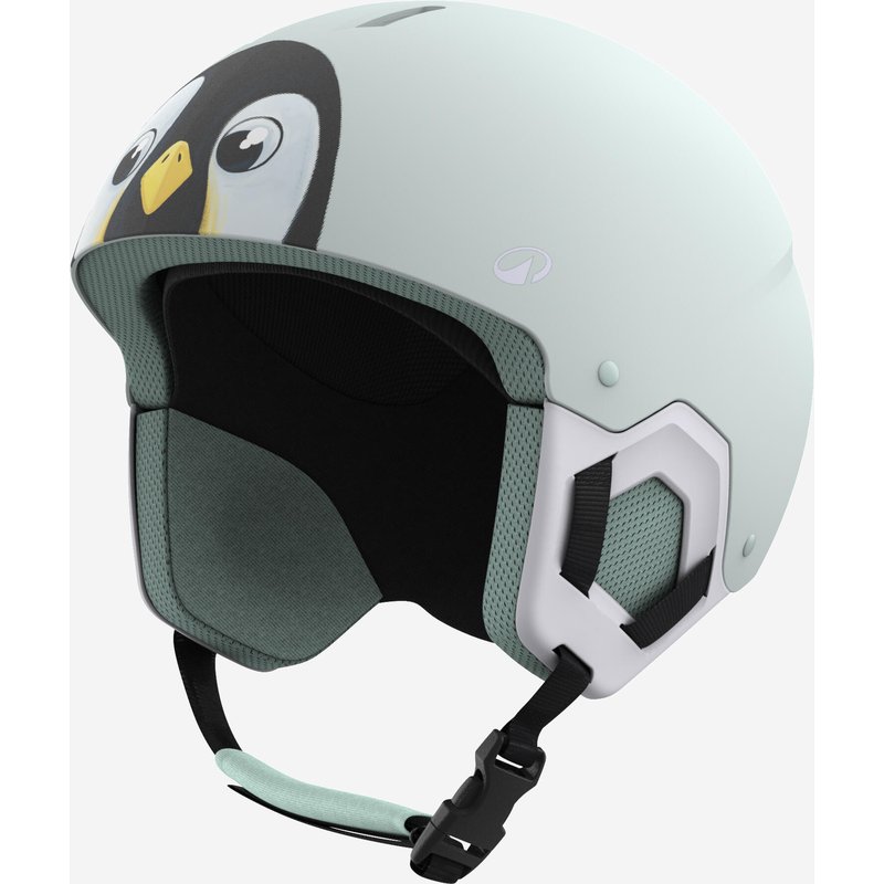 Skihelm Kinder - H-Kid 500 eisblau Pinguin