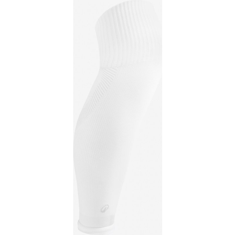 Damen/Herren Fußball Sleeve Stutzen - Club weiß