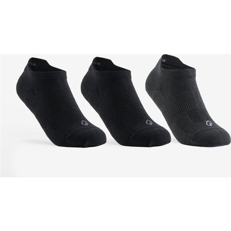 Kinder Tennissocken 3er Pack - RS160 schwarz/grau