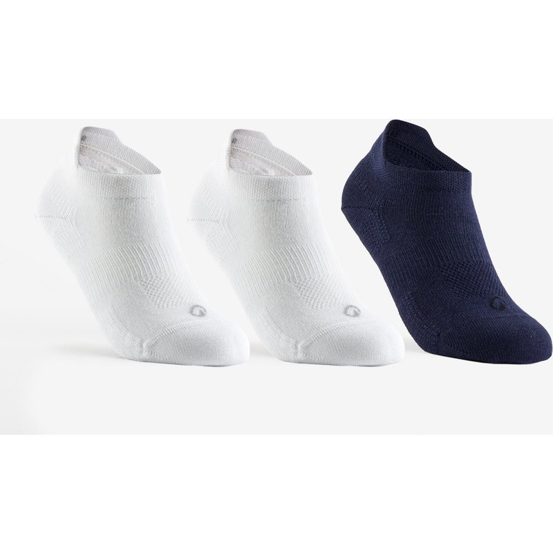 Kinder Tennissocken Low 3er-Pack - RS 160 weiß/marineblau