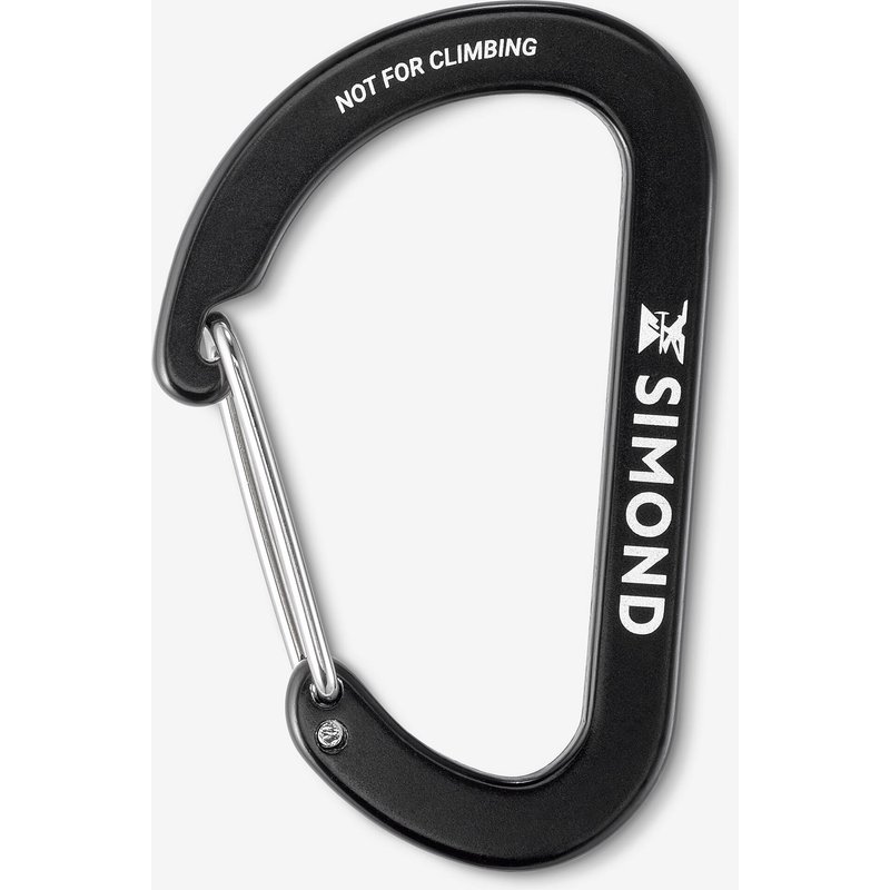 Karabiner-Schlüsselanhänger – Aksess schwarz
