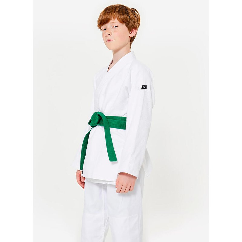 Judo- und Aikidoanzug Kinder 350 g/m² – weiß