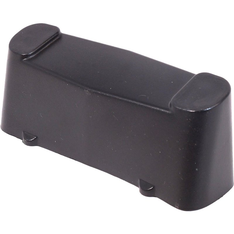 Ansatzstück Kunststoff vorne Initial Rower schwarz