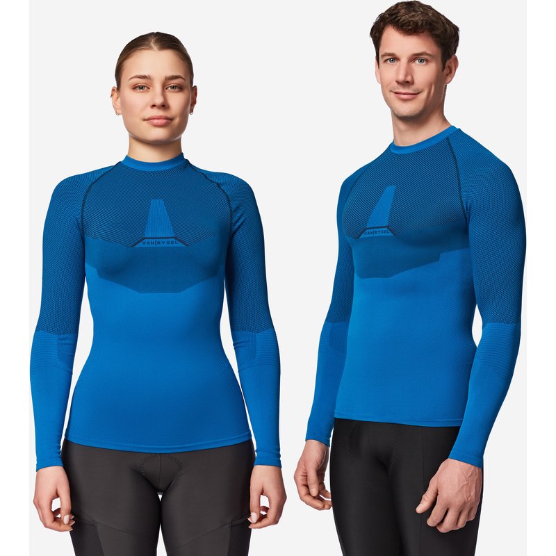 Rennrad Unterwäsche Training blau