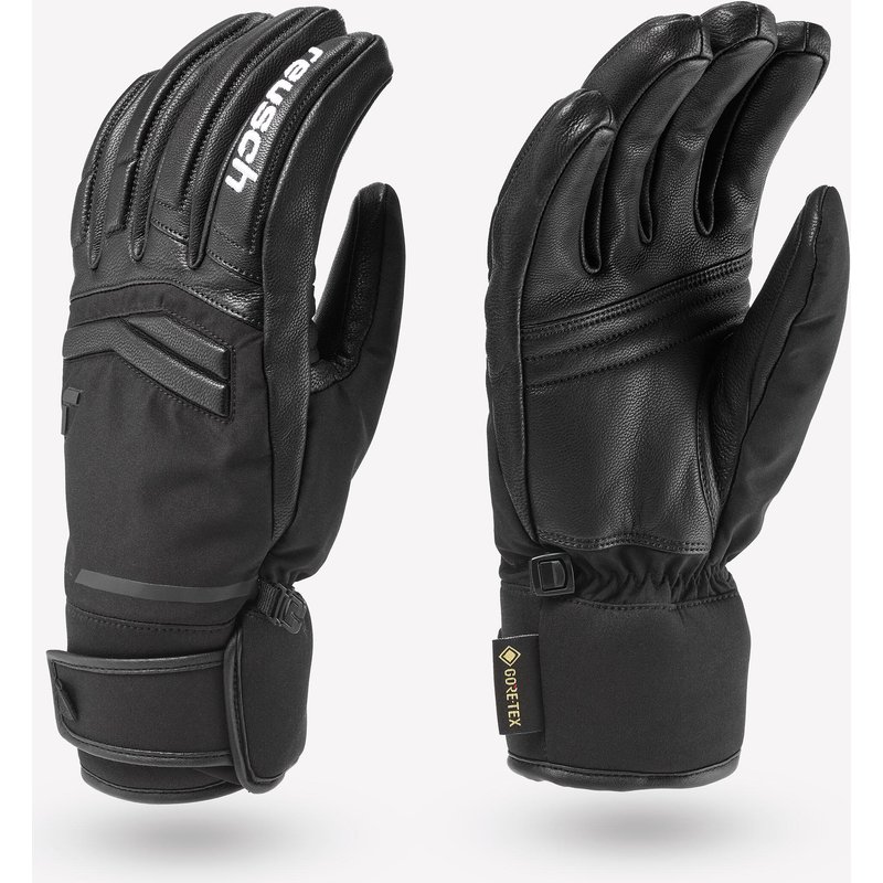 Skihandschuhe Erwachsene Leder Gore-Tex® - Dweller GTX Reusch schwarz