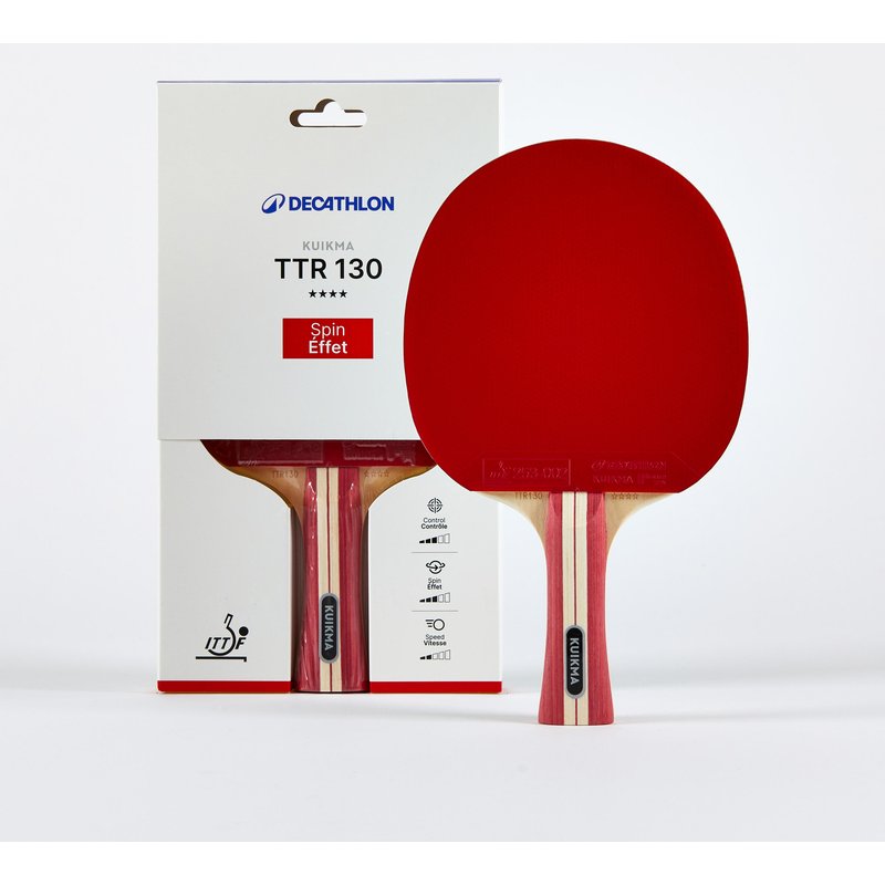 Tischtennisschläger - TTR 130 Spin 4* ITTF Schule/Verein