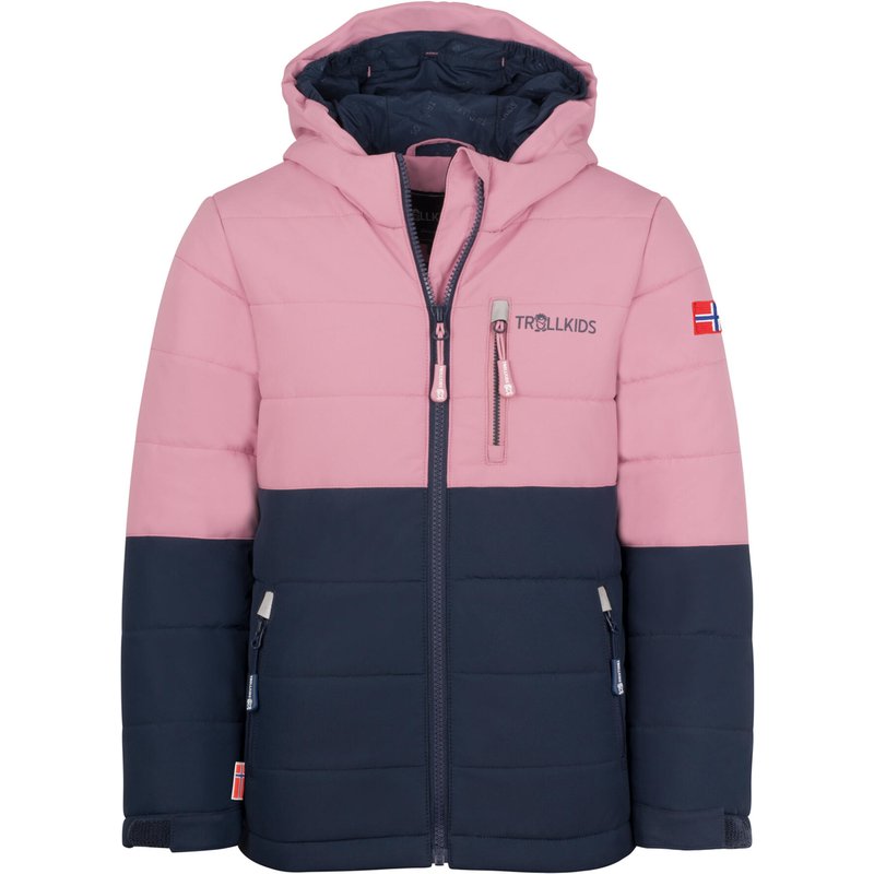 Trollkids Hemsedal Schneejacke Kinder - mauve/navy