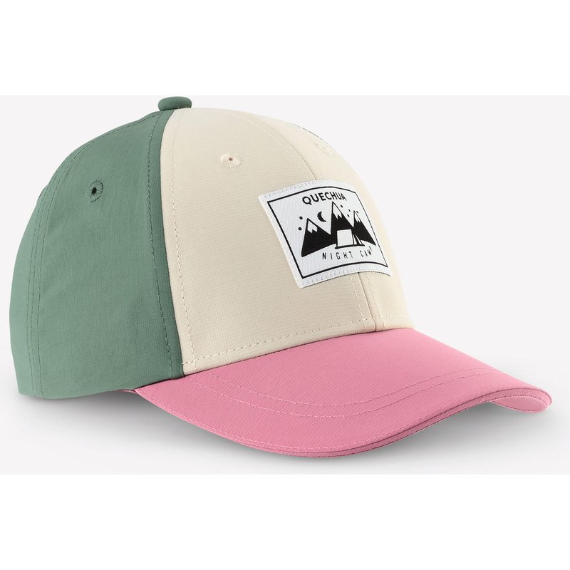 Basecap Kleinkinder Wandern - MH100 Kid rosa/grün