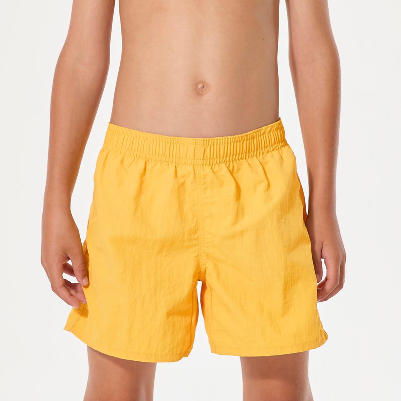 Badeshorts Jungen - Swimshort ocker
