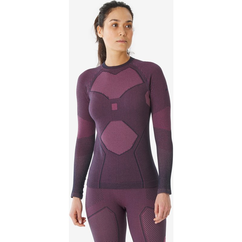 Skiunterwäsche Funktionsshirt Damen atmungsaktiv - BL900 lila