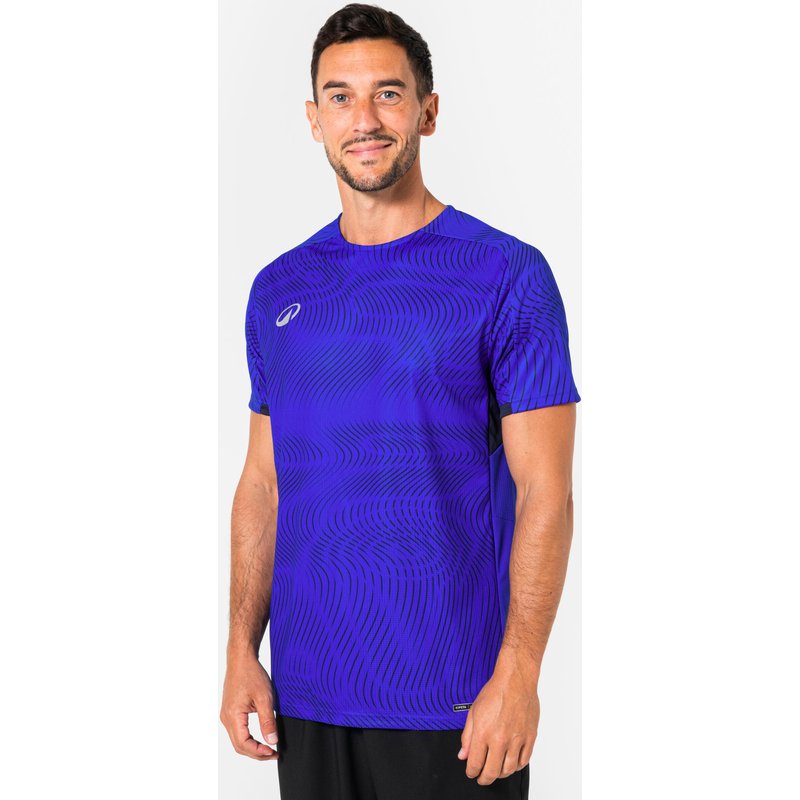 Damen/Herren Fußball Trikot - Club Wavy indigoblau