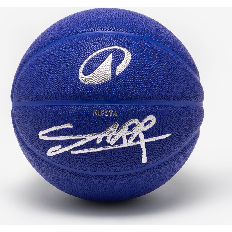 Basketball Größe 7 mit Grip - BT500 Signature SARR blau