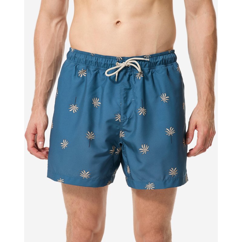 Boardshorts Herren kurz 100 Cycas 15'' blau