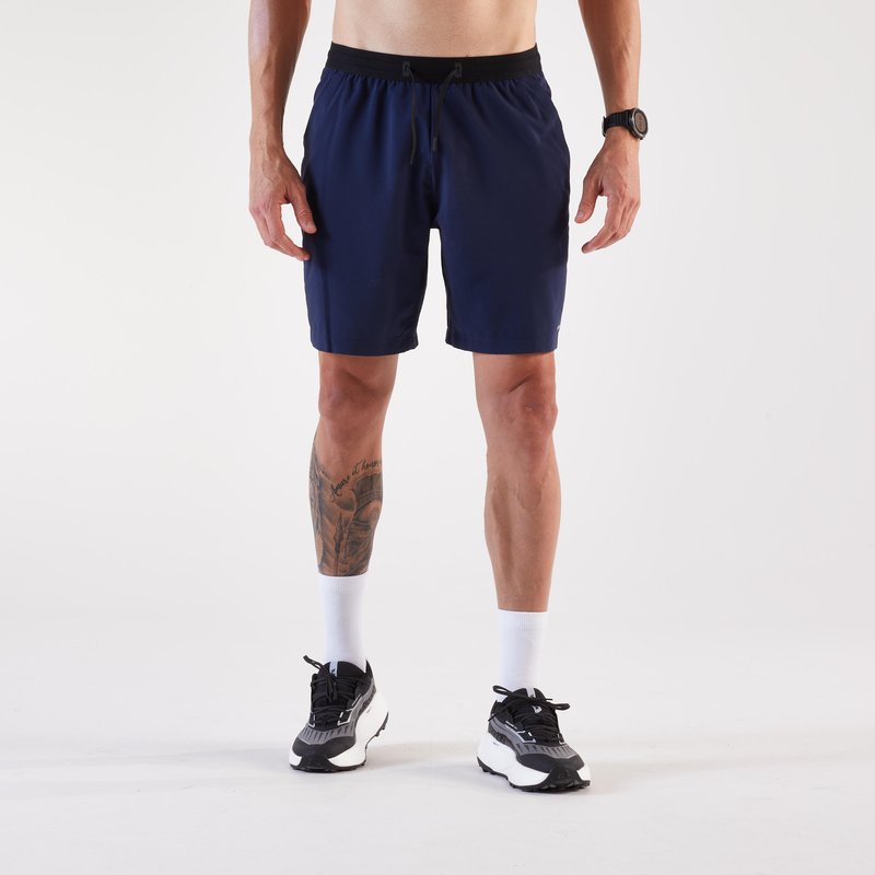 Laufshorts Herren - Run 500 Dry stahlblau