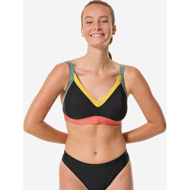 Sportbikini Oberteil Damen - Venus terracotta