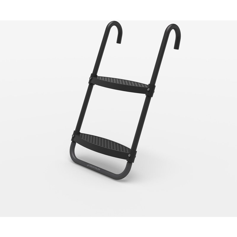 Trampolinleiter 2 Stufen - für Trampolin 240/300 schwarz