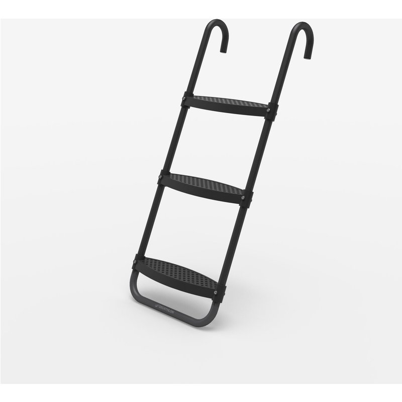 Trampolinleiter 3 Stufen - für Trampolin 365/420/520 schwarz