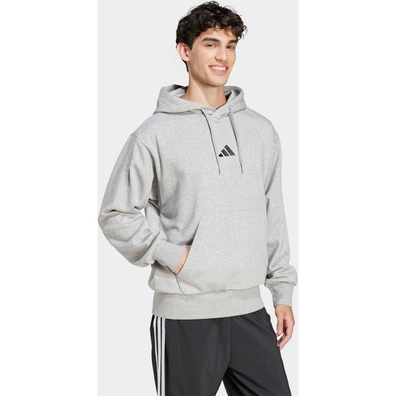 Hoodie Herren Baumwolle - grau