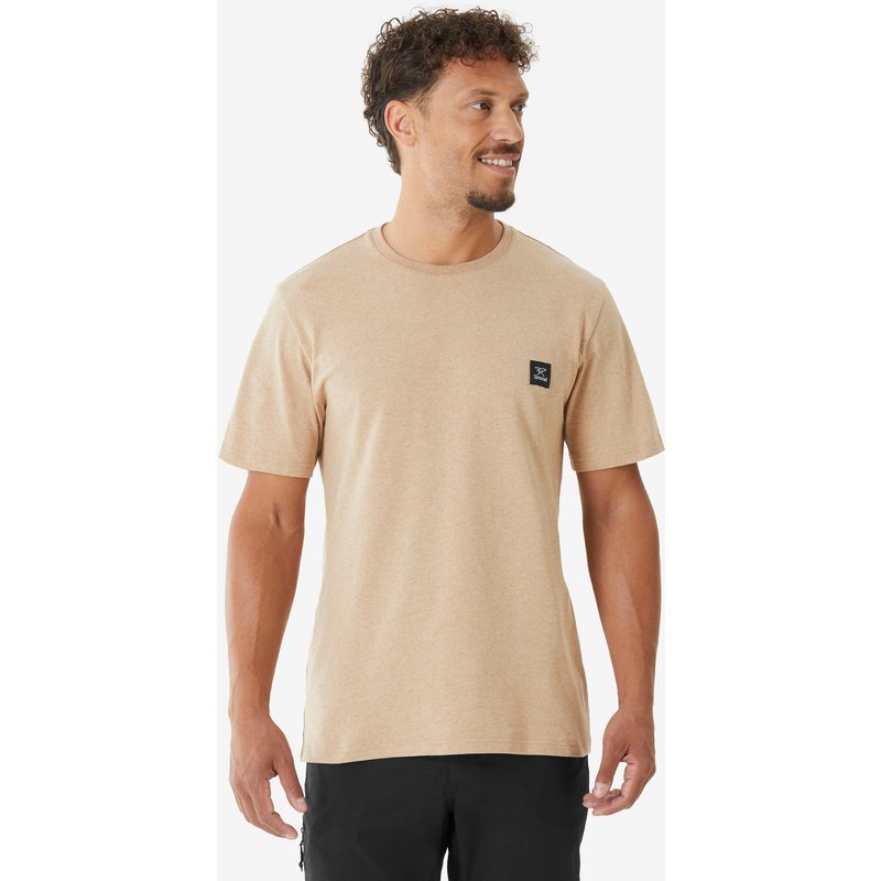 Herren T-Shirt strapazierfähig ‒ Vertika beige