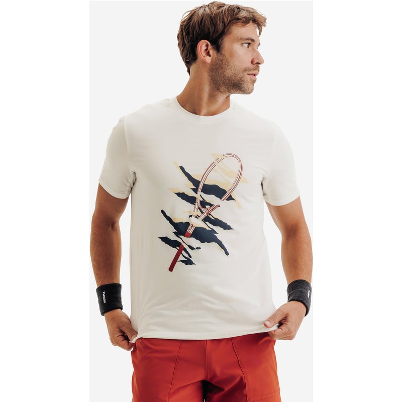 Herren Tennis T-Shirt - TTS Soft weiß