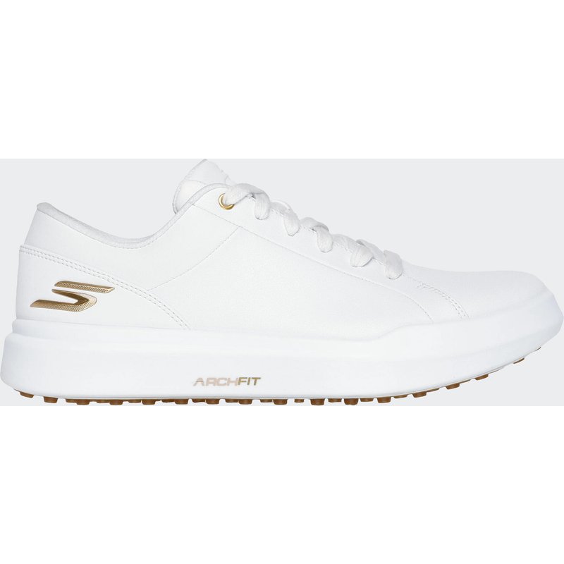 Damen Golfschuhe Leder - Go Golf Drive 6 wasserdicht weiß