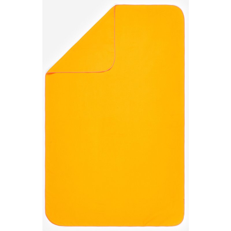 Mikrofaser-Handtuch ultrakompakt L 80 × 130 cm - orange