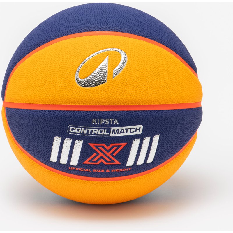 Basketball 3×3 Größe 6 - Control Match BT500 gelb/blau