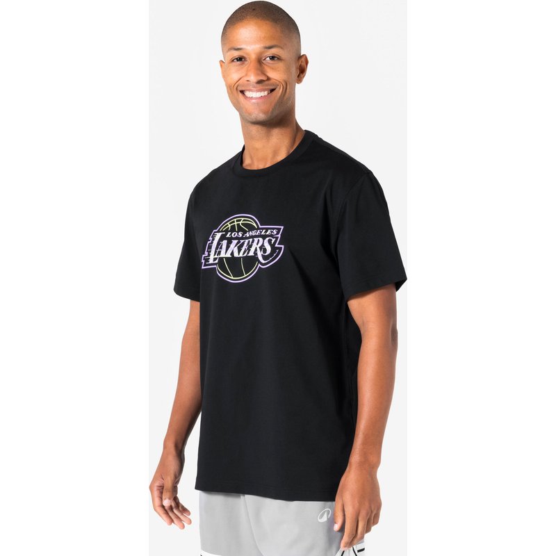 Damen/Herren Basketball T-Shirt NBA Lakers - TS900 schwarz