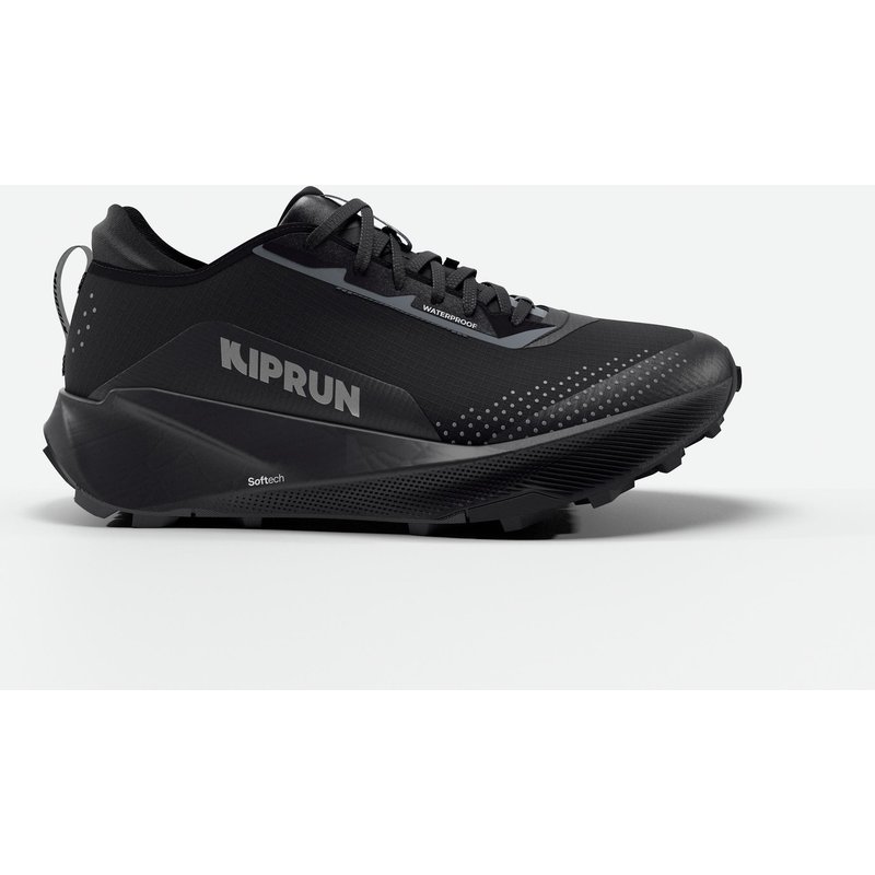 Trailrunningschuhe Herren wasserdicht - Kipsummit schwarz
