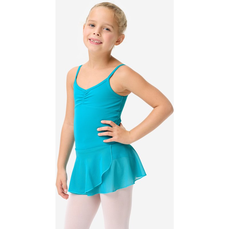 Ballett-Trikot Mädchen - türkis