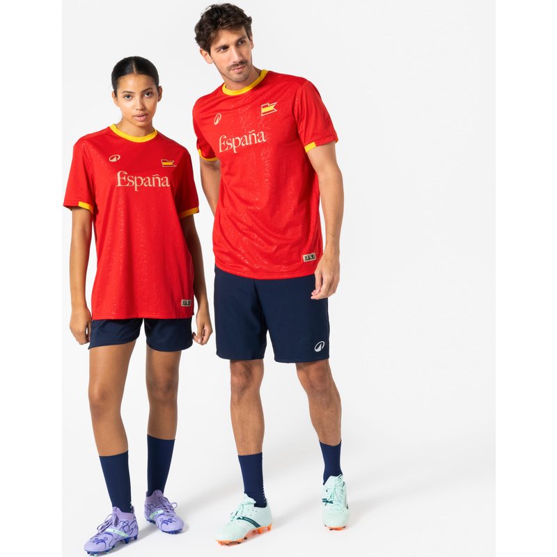 Damen/Herren Fußball Fan-Shirt - Spanien WM 2026
