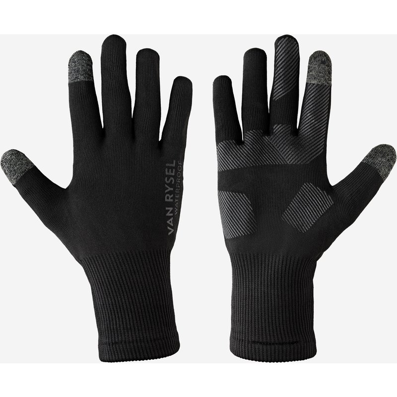 Fahrrad Handschuhe Zwischensaison 900 wasserdicht schwarz