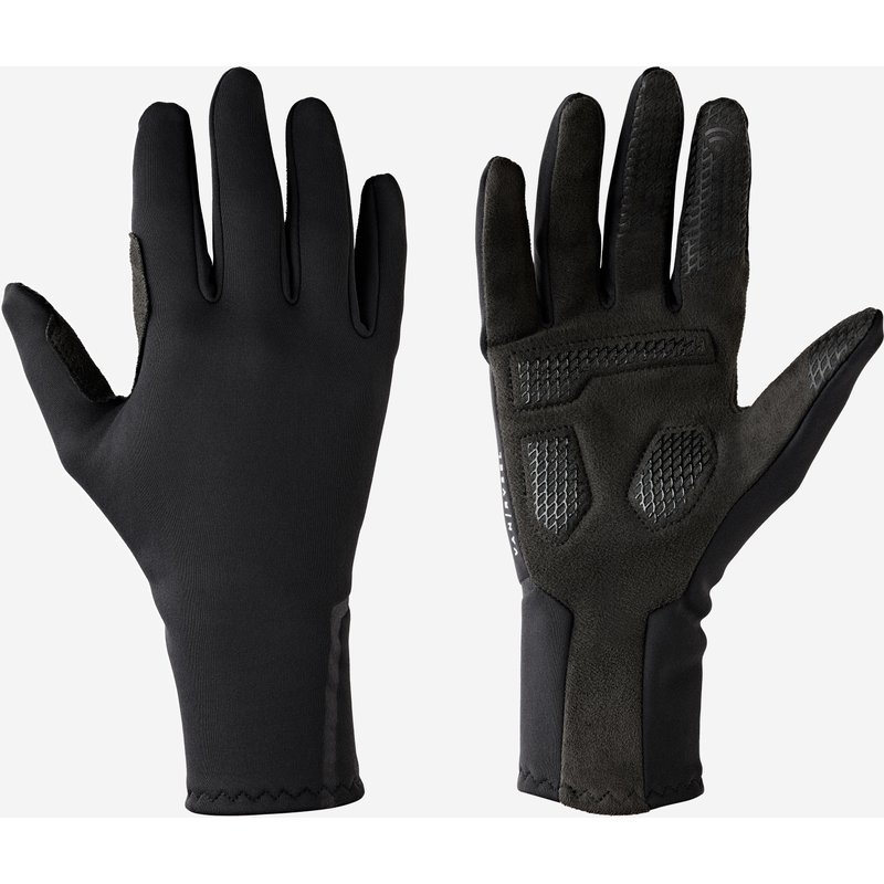 Fahrrad Handschuhe kühles Wetter 500 schwarz