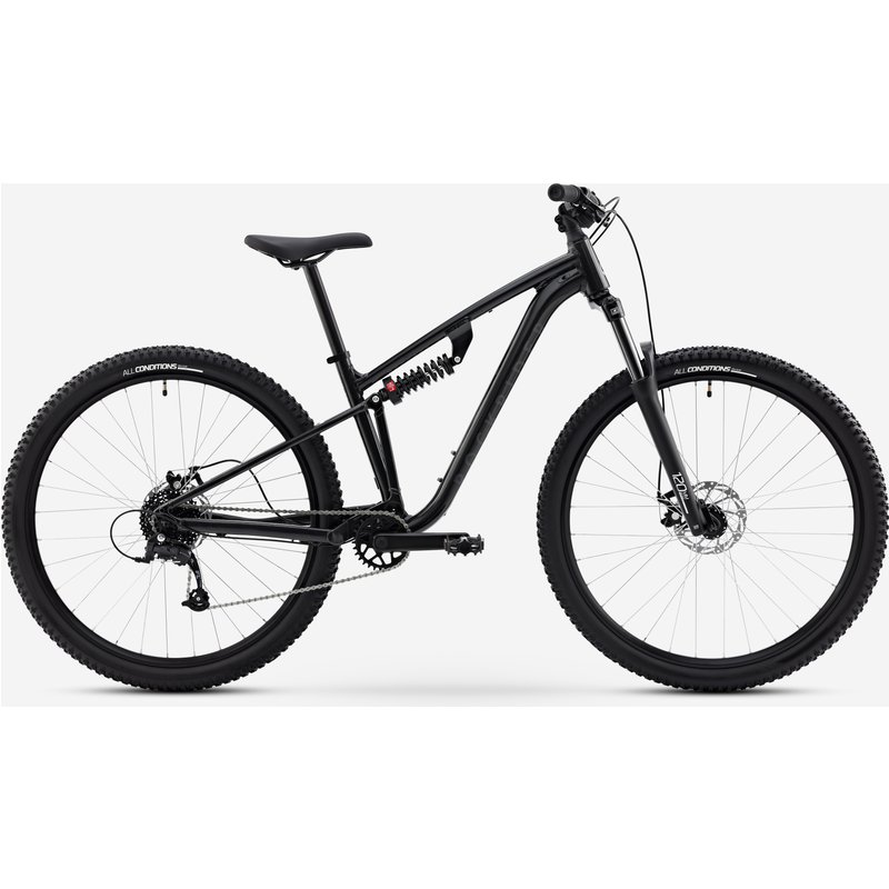 Mountainbike Expl 100 S 29 Zoll schwarz
