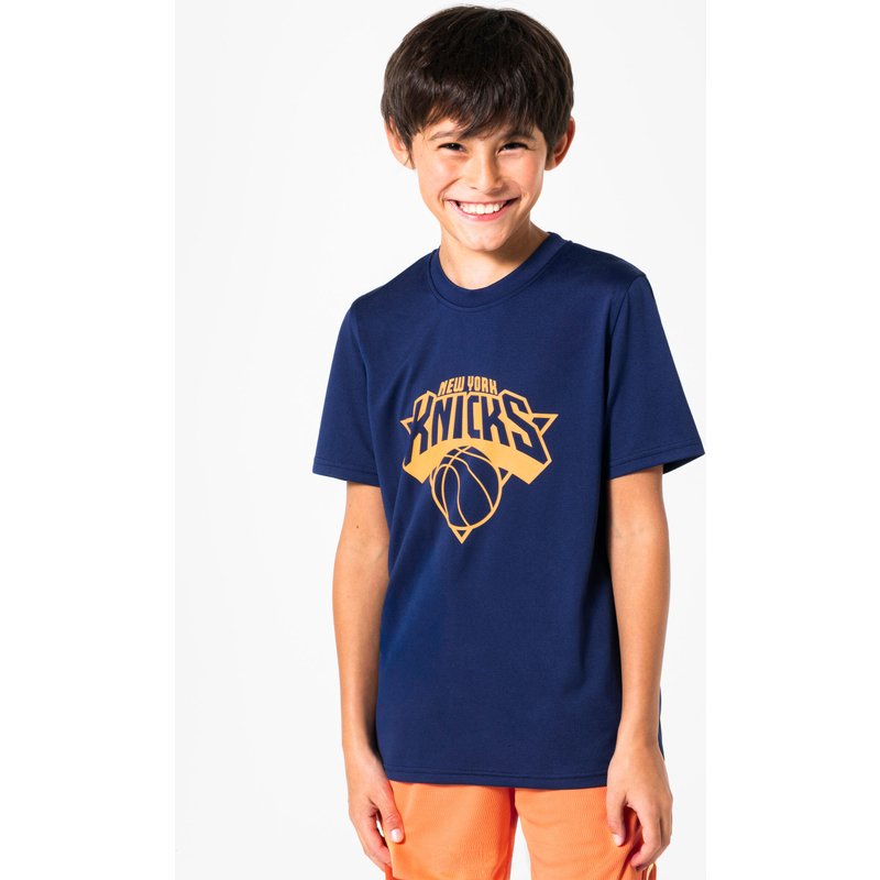 Kinder Basketball T-Shirt NBA Knicks - TS900 blau